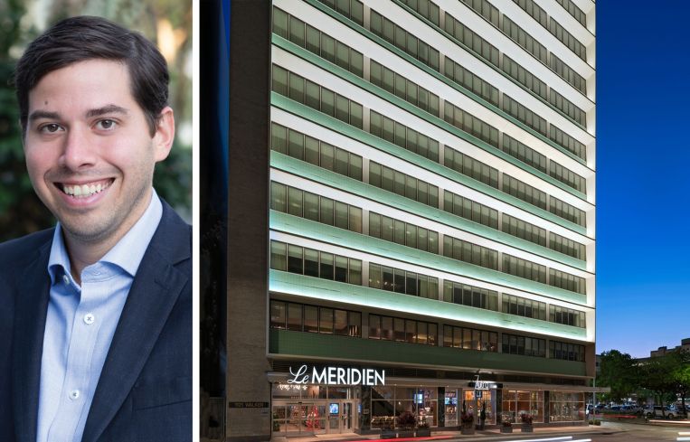 Jared Schlosser of Peachtree Group and Le Meridien Houston Downtown.