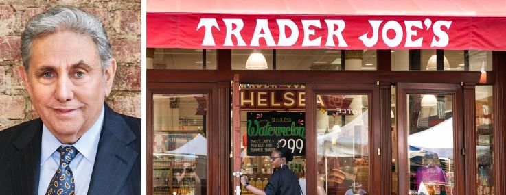 Jeff Gural, chairman and principal of GFP Real Estate, and Trader Joe's at 675 Avenue of the Americas.