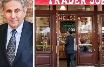 Jeff Gural, chairman and principal of GFP Real Estate, and Trader Joe's at 675 Avenue of the Americas.