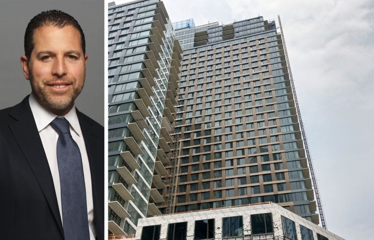 Madison Realty Capital's Josh Zegen and 625 Fulton Street, Brooklyn.