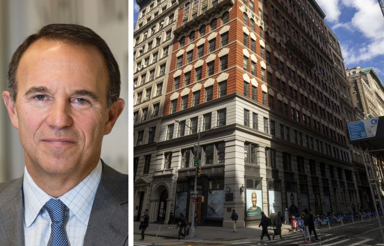 Kenneth Bernstein, president and CEO of Acadia Realty Trust, and 85 Fifth Avenue.
