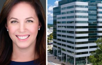 Howard Hughes Holdings' Kristi Smith and 10480 Little Patuxent Parkway, Columbia, Md.