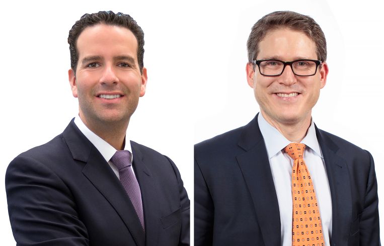 Lee Block and Steven Baker of Winick Realty Group.