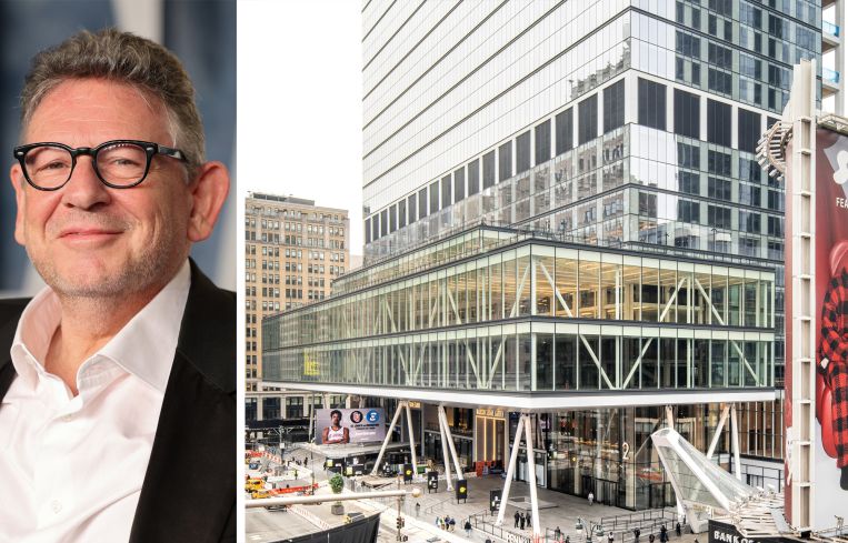 Sir Lucian Grainge, chairman and CEO of Universal Music Group, and Penn 2.