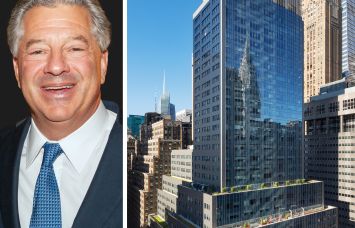 SL Green Chairman and CEO Marc Holliday and 100 Park Avenue.