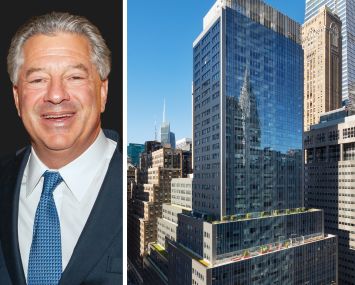 SL Green Chairman and CEO Marc Holliday and 100 Park Avenue.