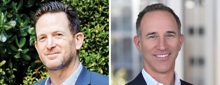 Kennedy Wilson President Matt Windisch and Ben Cherney, executive vice president of investments for Tokyu Land U.S. Corporation.