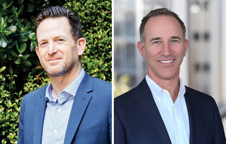 Kennedy Wilson President Matt Windisch and Ben Cherney, executive vice president of investments for Tokyu Land U.S. Corporation.