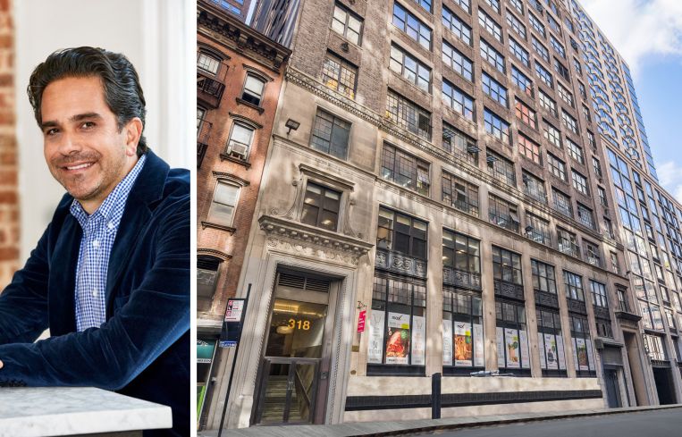 GFP Real Estate's Matthew Mandell and 318 West 39th Street.