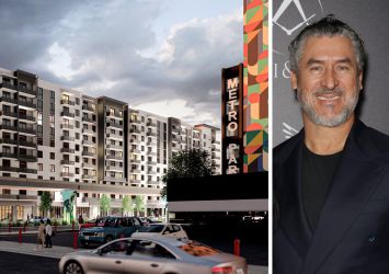 A rendering of Metro Parc South and MG Developer's Alirio Torrealba.