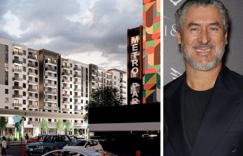 A rendering of Metro Parc South and MG Developer's Alirio Torrealba.