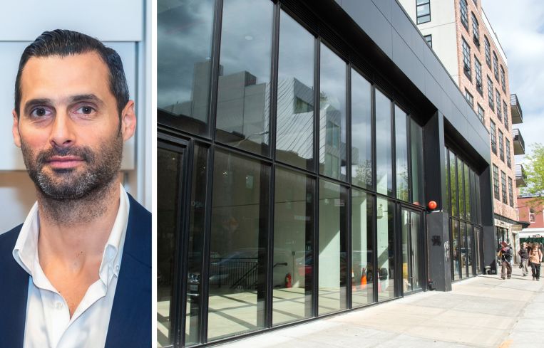 City Urban Realty's Michael Alvandi and 61-63 North 6th Street, Brooklyn.