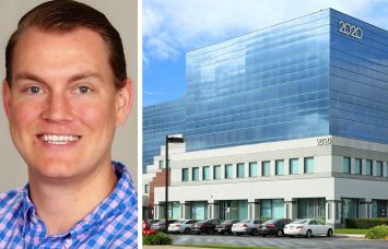 Harbor Associates Principal Paul Miszkowicz and 2020 East First Street, Santa Ana, Calif.