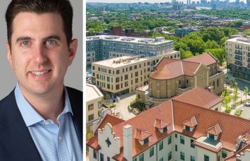 Perry Katz of Affinius Capital and the Overlook at St. Gabriel's in Boston.