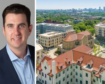 Perry Katz of Affinius Capital and the Overlook at St. Gabriel's in Boston.