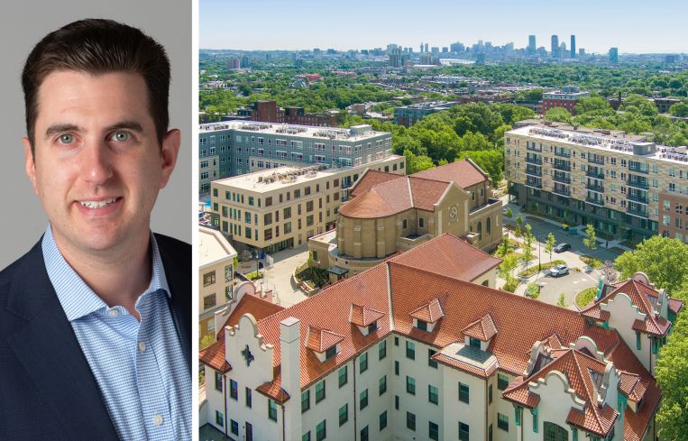 Perry Katz of Affinius Capital and the Overlook at St. Gabriel's in Boston.