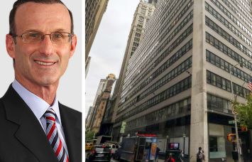 Cresa's Peter Sabesan and 1430 Broadway.