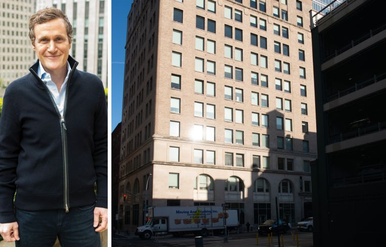 Tishman Speyer CEO Rob Speyer and 148 Lafayette Street.
