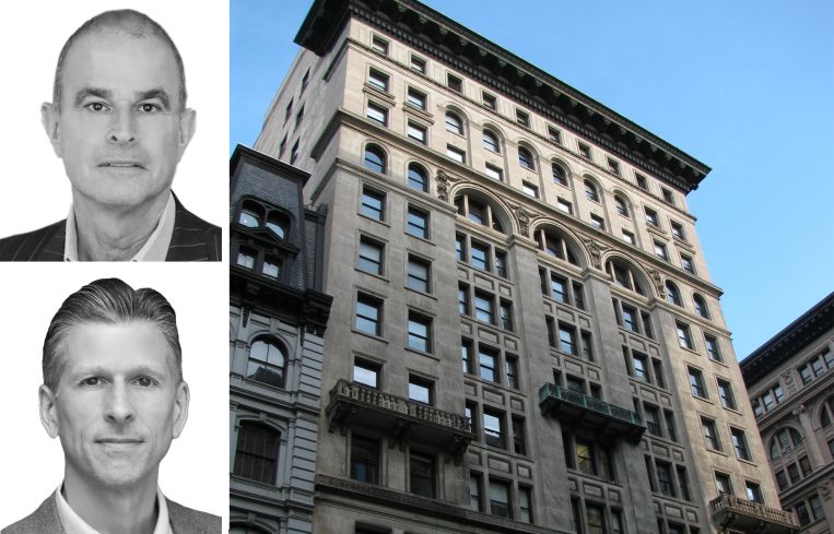 Newmark's Robert Silver and Anthony Sciacca and 111 Fifth Avenue.