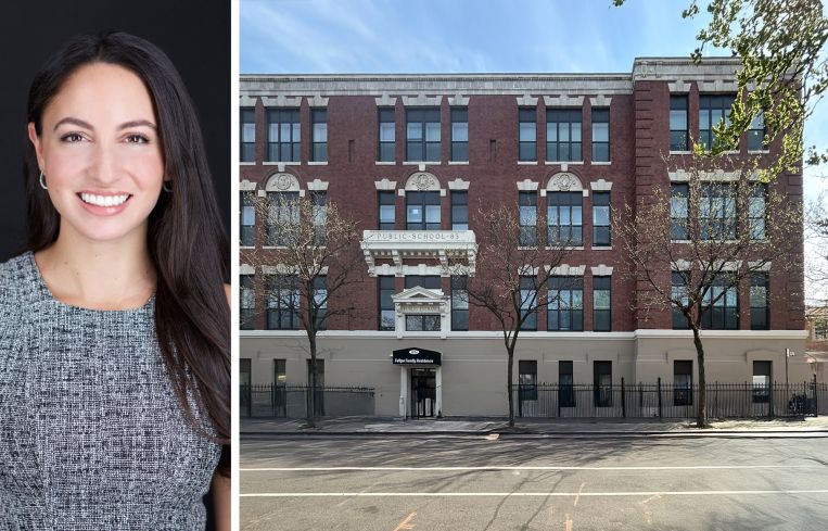 Saba Vahdat of Elmo Realty and 1634 Dean Street, Brooklyn.