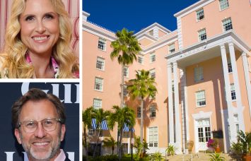 Colony Hotel owners Sarah and Andrew Wetenhall and the Colony Hotel, Palm Beach, Fla.