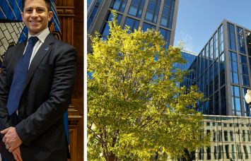 GSA Administrator Stephen Ehikian and One and Two Constitution Square, Washington, D.C.