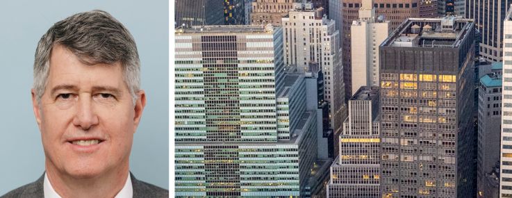 Thomas Keating and Kevin Daly of Rudin and One Battery Park.