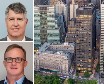 Thomas Keating and Kevin Daly of Rudin and One Battery Park.