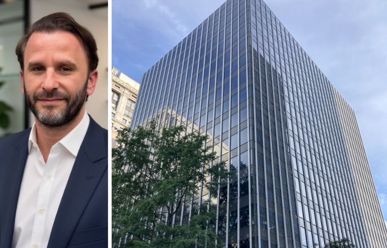 Udi Kore, managing partner at Octagon Finance, and 801 East Main Street, Richmond, Va.