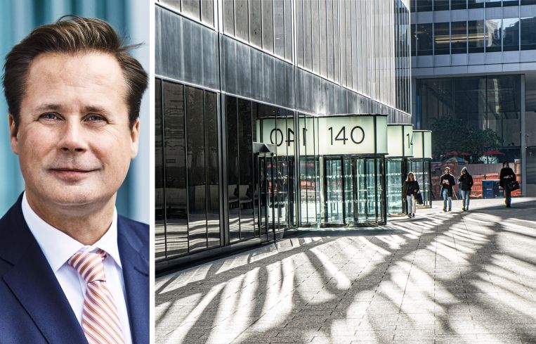 Ulrich Dischler of Union Investments and 140 Broadway.