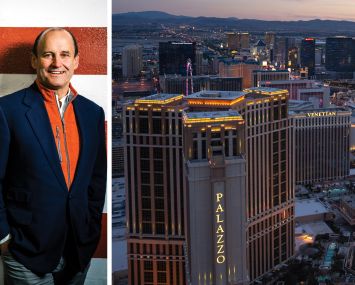 Vici CEO Ed Pitoniak and The Venetian in Las Vegas.
