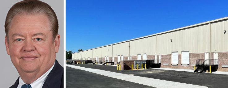 Cushman & Wakefield/Thalhimer's Virgil Nelson, and 11200 Houser Drive in Fredericksburg, Va.