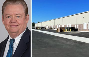Cushman & Wakefield/Thalhimer's Virgil Nelson, and 11200 Houser Drive in Fredericksburg, Va.