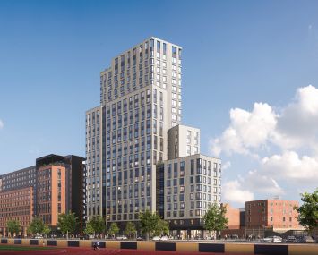 Rendering of La Central in the Bronx