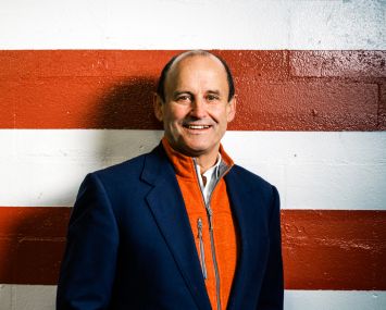 VICI CEO Ed Pitoniak photographed at Sky Rink at Chelsea Piers in New York, NY on April 16, 2025. 