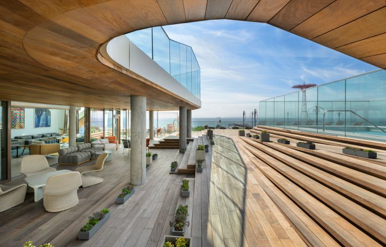 The amenities at 1515 Surf will be ready by Memorial Day.