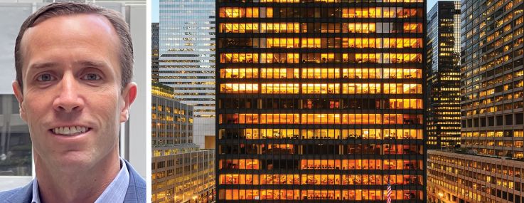 RFR Realty's AJ Camhi and 375 Park Avenue.