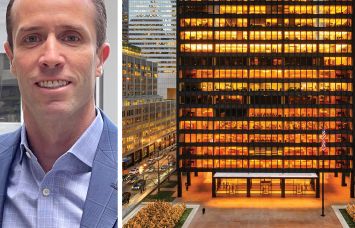 RFR Realty's AJ Camhi and 375 Park Avenue.
