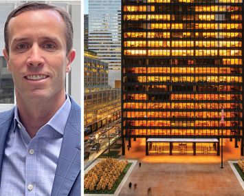 RFR Realty's AJ Camhi and 375 Park Avenue.