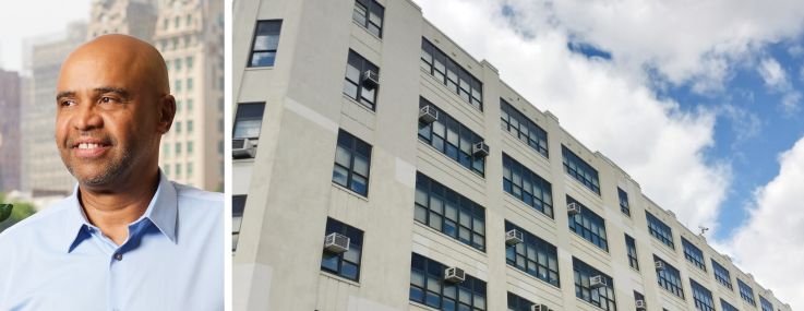 Deputy Mayor for Housing, Economic Development, and Workforce Adolfo Carrion, Jr. and 44-36 Vernon Boulevard, Queens.