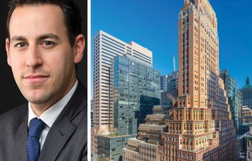 The Feil Organization's Andrew Wiener and 551 Fifth Avenue.