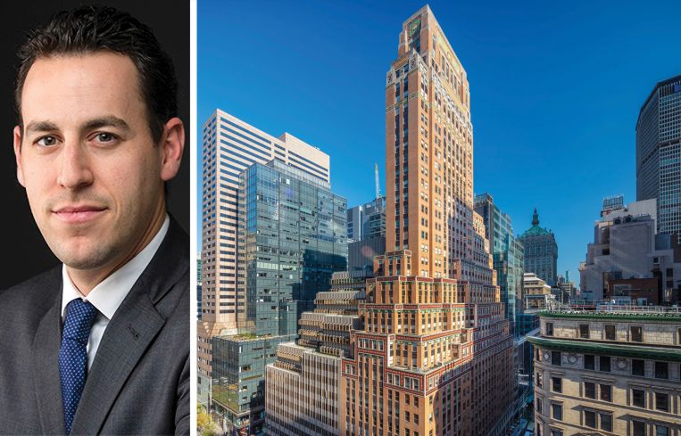 The Feil Organization's Andrew Wiener and 551 Fifth Avenue.