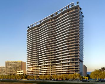 A rendering of Berkeley Palm Beach in West Palm Beach, Fla.