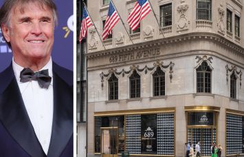 Fashion designer Brunello Cucinelli and 689 Fifth Avenue.