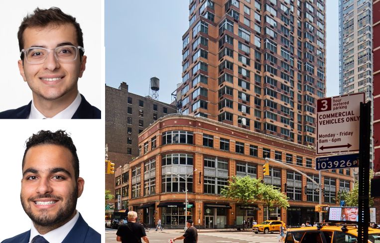 Meridian Retail's Carson Shahrabani and Noam Aziz, and 776 Avenue of the Americas.