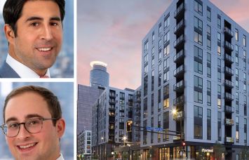 Jonathan Pomper and Daniel Malka of Dwight Mortgage Trust and Moment Apartments in Minneapolis.