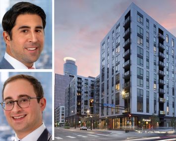Jonathan Pomper and Daniel Malka of Dwight Mortgage Trust and Moment Apartments in Minneapolis.