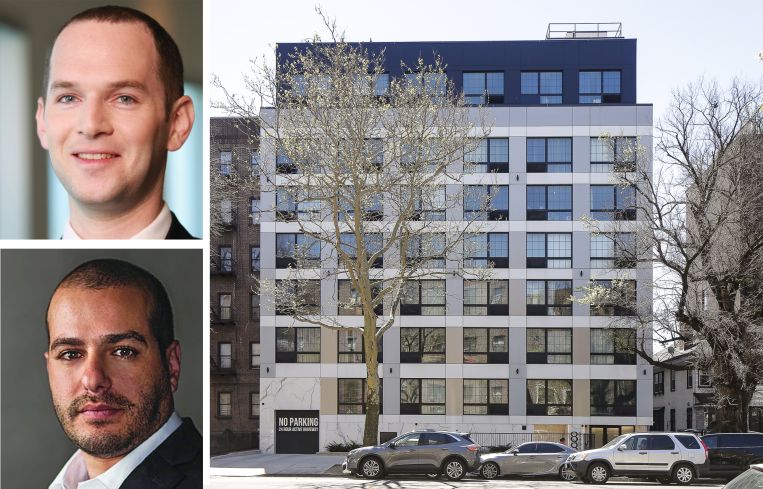 Doron Greenberg and Aviad Ohayon of GO-RE Group, and 88 Linden Boulevard, Brooklyn.