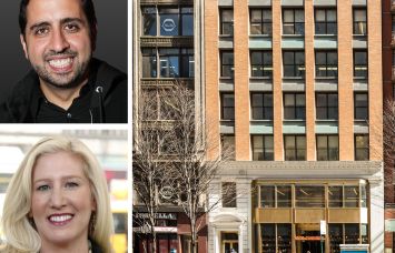 Empire Capital's Ebi Khalili, ATCO Properties' Kate Hemmerdinger Goodman and 373 Park Avenue South.