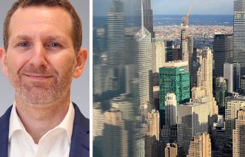 Frank Wallach, executive managing director at Colliers, and Midtown Manhattan.